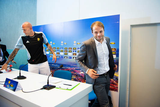 Daniel Majstorovic och Andreas Alm, tränare