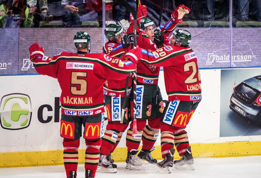 Henrik Tömmernes, Frölunda, jublar