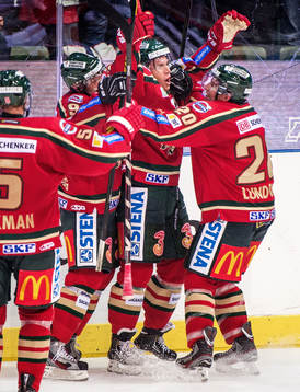Henrik Tömmernes, Frölunda, jublar