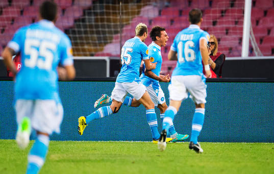 Eduardo Vargas, Napoli, jublar