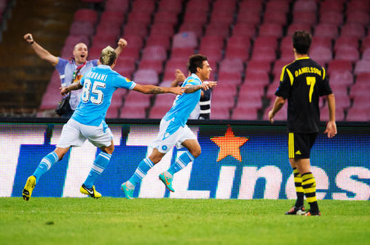 Eduardo Vargas, Napoli, jublar