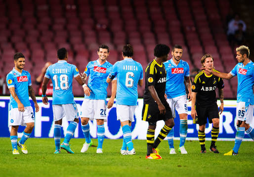 Glatt i Napoli men deppigt bland AIK-spelarna