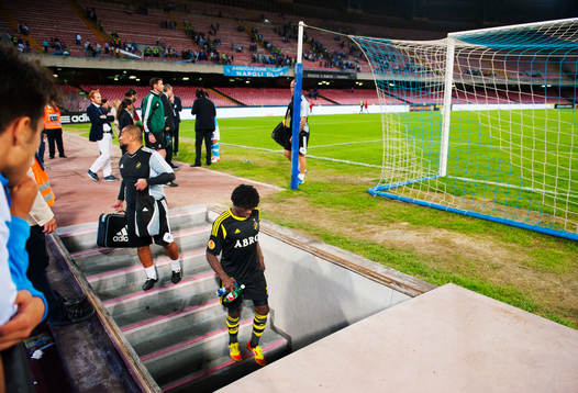 Mohamed Bangura, AIK, lämnar planen