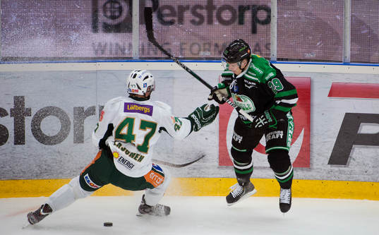 Ville Lajunen, Färjestad, Alexander Barta, Rögle