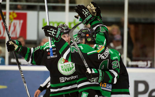 Mike Iggulden, Tom Preissing, Rögle jubel
