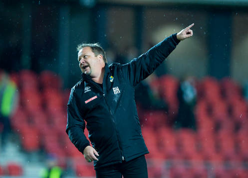 Det pekar uppåt för Öster och Roar Hansen, tränare