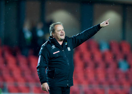Det pekar uppåt för Öster och Roar Hansen, tränare