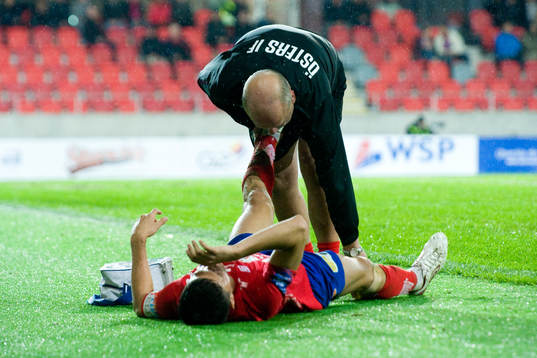Skada, kramp, behandling