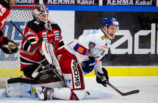 Rajon Anderson, målvakt, Malmö Redhawks, John Vigilante,