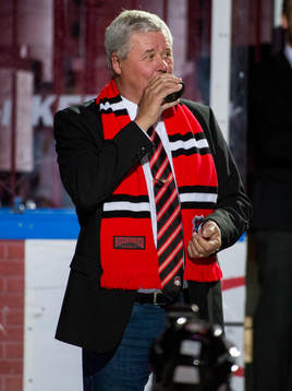 Percy Nilsson släpper pucken