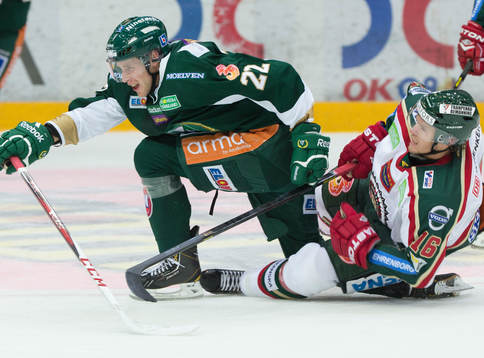 Per Åslund, Färjestad , Anton Axelsson, Frölunda