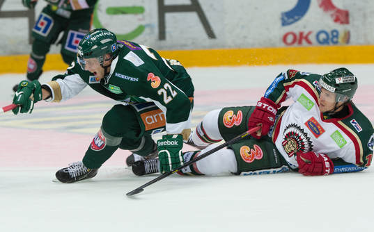 Per Åslund, Färjestad , Anton Axelsson, Frölunda