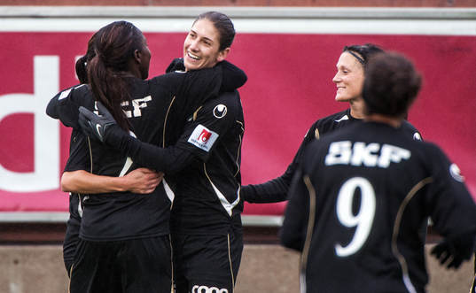 Fotboll, Dam, Damallsvenskan, Kopparbergs Göteborg -