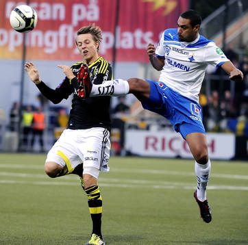 Viktor Lundberg, AIK och Bobbie Friberg Da Cruz, Norrköping