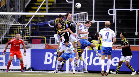 Fotboll, Allsvenskan, Norrköping v AIK