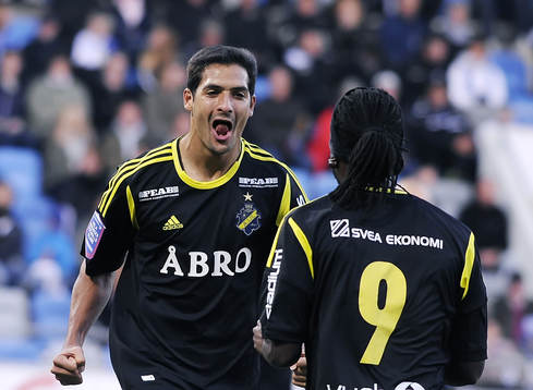 Celso Borges Martin Kayongo- Mutumba, AIK jublar