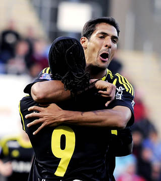 Celso Borges Martin Kayongo- Mutumba, AIK jublar