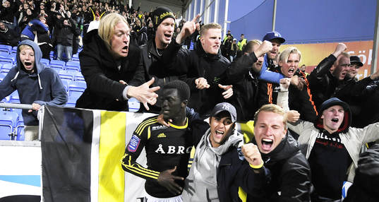 Kwame Amponsah Karikari gör ledningsmålet 1-2
