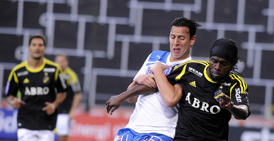 Martin Smedberg Dalence och Martin Kayongo-Mutumba