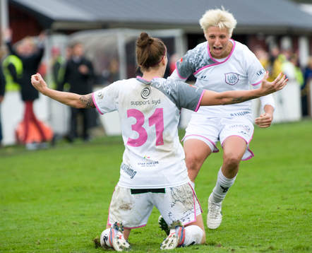3-2 Anja Mittag, Malmö, grattas av Lisa Ek
