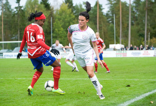 Katrine Veje, Malmö och Danesha Adams, Vittsjö