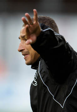 Henrik Larsson, tränare Landskrona
