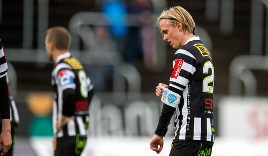 Mathias Andersson, Landskrona tar på sig sin bindel från