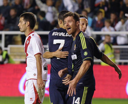 Bläddra bland fler bilder av Fotboll, La Liga, Rayo Vallecano v Real Madrid