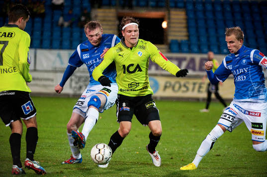 Kristoffer Fagercrantz, Halmstad och Fredrik Jensen,