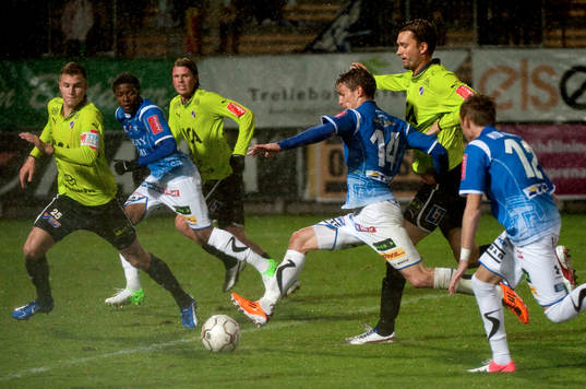 Andreas Grahm, Trelleborg har en chans i slutet av matchen