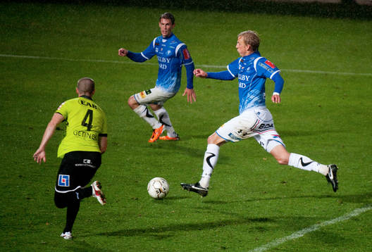 Viktor Svensson, Trelleborg på en soloräd som höll på