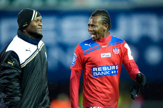De två sydafrikanerna med förflutit i IFK Hässleholm,