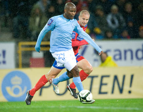 Tokelo Rantie, Malmö och Christoffer Andersson, Helsingborg