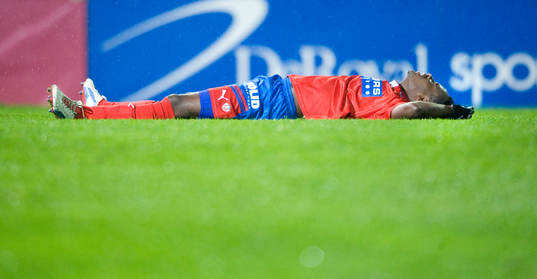 David Accam, Helsingborg, depp, utslagen