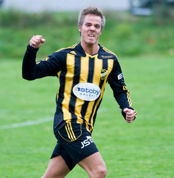 0-1 Henrik Roswall, IFK Hässleholm, jubel