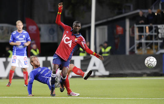Oscar Möller, Åtvidaberg mot Yussif Chibsah, Djurgården