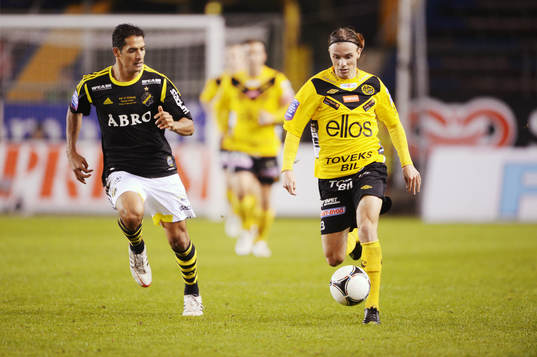 Celso Borges, AIK och Niklas Hult, Elfsborg