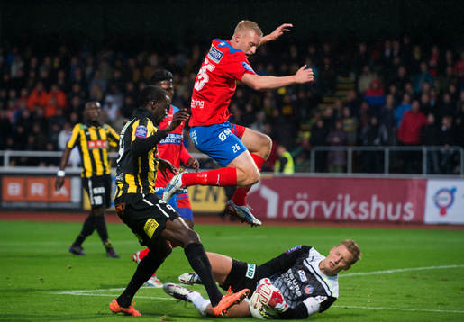 Peter Larsson, Pär Hansson, målvakt, Helsingborg