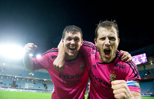 Hjältarna Tobias Hysén och Hannes Stiller, IFK Göteborg