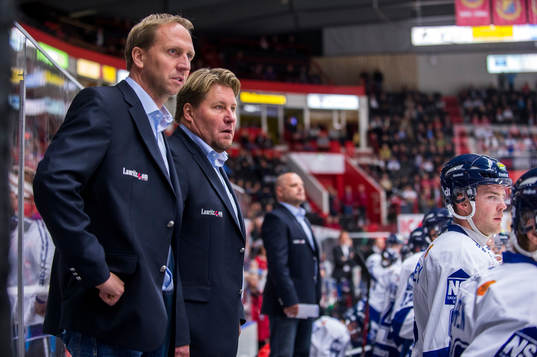 jonas Levén, målvaktstränare och Andreas Appelgren,