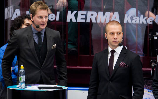 Niklas Jihde, Johan Tornberg. (Viasat, kommentator)