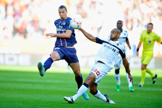 Zlatan IBRAHIMOVIC, PSG och Cedric KANTE, Sochaux