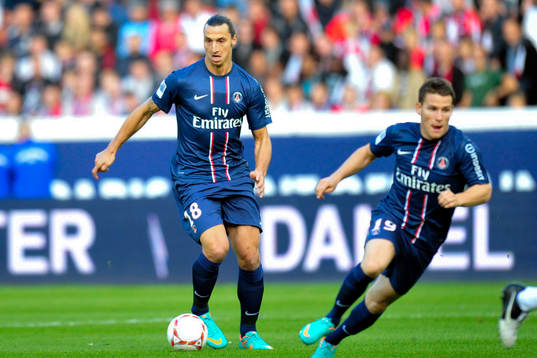 Zlatan Ibrahimovic,  Kevin Gameiro, PSG