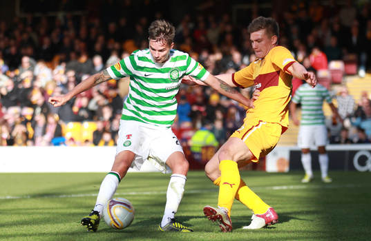Football - Motherwell v Celtic - Clydesdale Bank Scottish