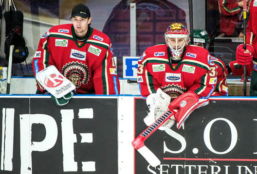 Patrick Galbraith, målvakt, och Julius Hudacek, målvakt,