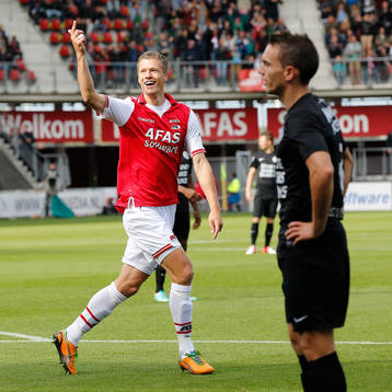 Viktor Elm, Alkmaar, jubel