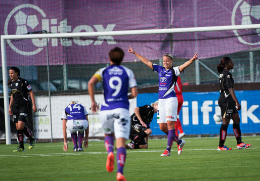 Kristine Lindblom, Jitex, gör 1-1