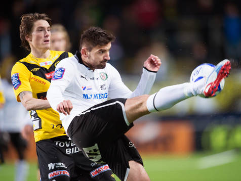 Lasse Nilsson, Elfsborg, och Ilir Berisha, Örebro