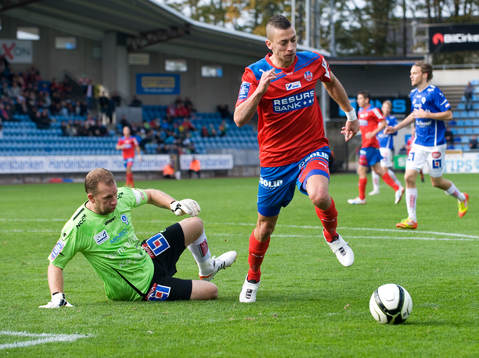 3-0 Nikola Djurdjic, Helsingborg, som rundar Henrik