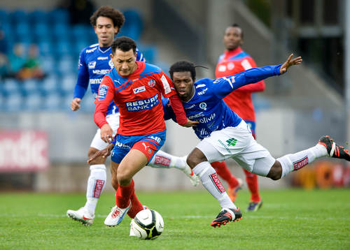 Rachid Bouaouzan, Helsingborg och Mohamed Abubakari,